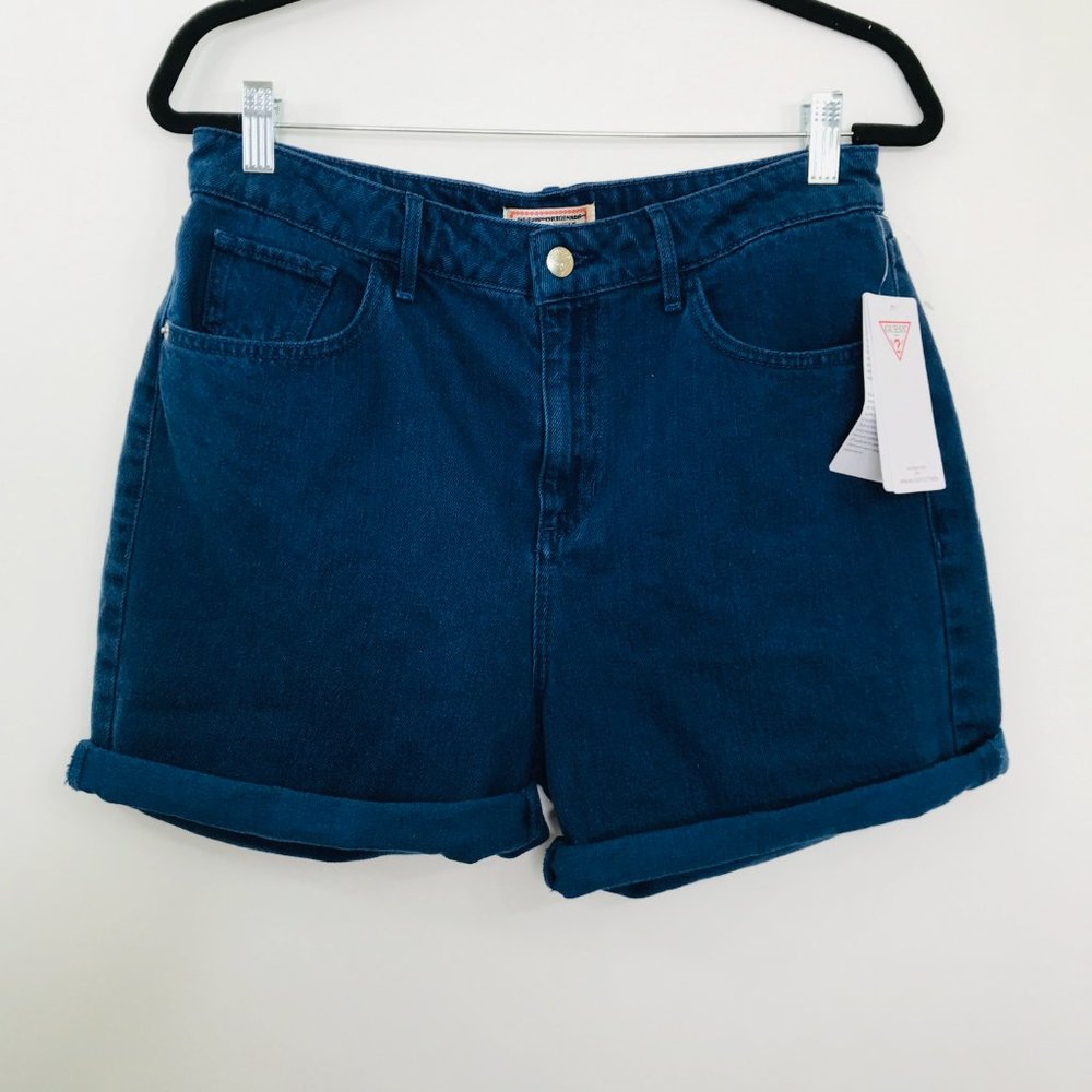 GUESS  Mid-Rise Denim Shorts